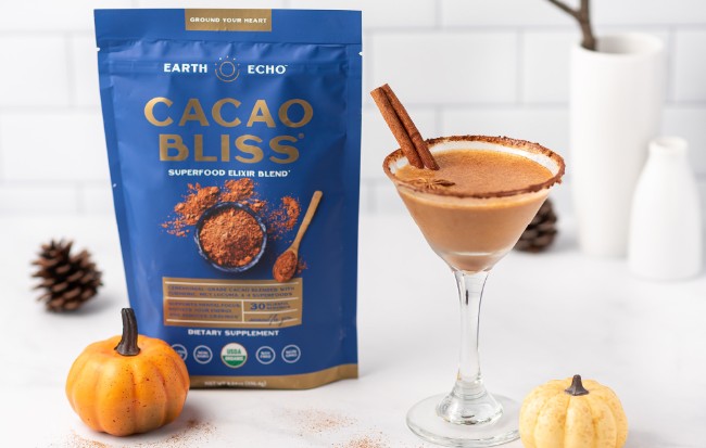 Image of Pumpkin Spice Cacao Bliss Mocktail